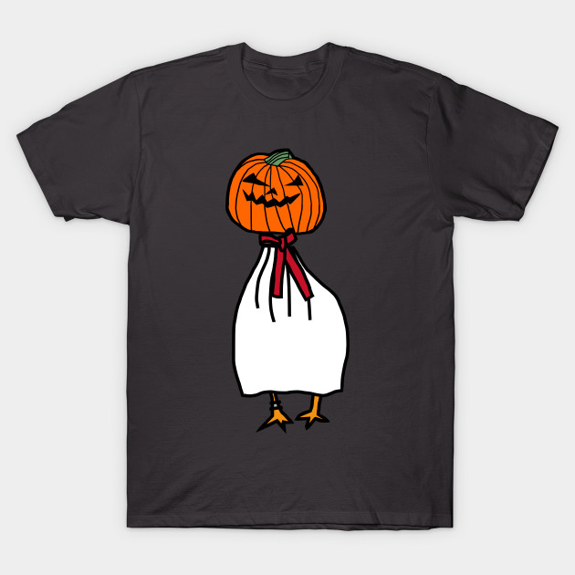 FRONT and BACK Halloween Horror Spooky Gaming Goose by ellenhenryart